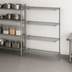 Thumbnail image #3 for Metro Super Erecta Chrome Plated Add-On Wire Shelving Unit, 24 x 18 x 63 Inches, 4 Shelves