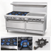 Thumbnail image #3 for Southbend S-Series 60-Inch Gas Restaurant Range with 6 Open Burners, 24-Inch Thermostatic Griddle, Convection Oven and Standard Oven