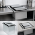 Thumbnail image #3 for Advance Tabco Special Value Series Drop-In Insulated Ice Bin with Sliding Cover, 23 lb Capacity
