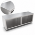 Thumbnail image #3 for John Boos Open Front Modular Base Work Table, 96 x 36 Inch, 16-Gauge Stainless Steel Top