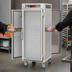 Thumbnail image #3 for Metro C5 6 Series Mobile Full-Height Pass-Thru Heated Holding Cabinet with Clear and Solid Doors, 120V