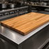 Thumbnail image #3 for Appalachian Red Oak Blended Rail Edge Grain Island Countertop