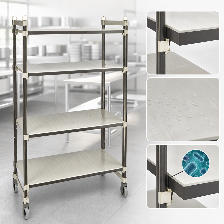 Solid Shelf Plates With Camguard