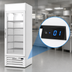 Thumbnail image #3 for Beverage-Air MarketMax IQ 1-Section Reach-In Glass Door Freezer Merchandiser, White, 23.32 Cu. Ft.