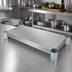 Thumbnail image #3 for BK Resources 18/430 Stainless Steel Undershelf for 48 Inch x 24 Inch Work Tables
