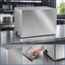 Thumbnail image #3 for Maxx Ice MIM600 30-Inch Modular Air-Cooled Full Dice Cube Ice Maker, Stainless Steel, 602 lb/Day