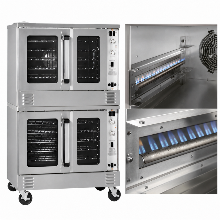 Product image #3 for Southbend Platinum Series Double-Deck Gas Convection Oven