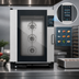 Thumbnail image #3 for UNOX ChefTop MIND.Maps Plus XAVC-10FS-HPRM Countertop Electric Combi Oven/Steam Oven, 10 Full-Size Sheet Pan Capacity, Right-To-Left Glass Door