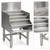 Thumbnail image #3 for Spec-Bar 24-Inch Wide Freestanding 4-Step Liquor Bottle Display Unit, Double Speed Rail Alignment