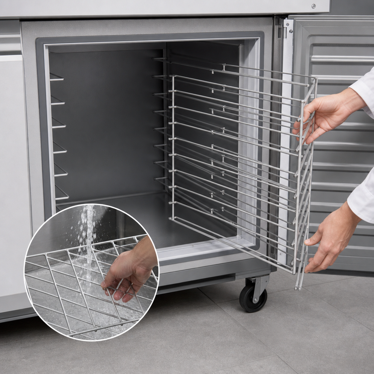 Product image #3 for La Rosa Removable Pan Rack for 18 x 26 Inch Bun Pans