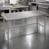 Thumbnail image #3 for Eagle Spec-Master Marine Series Stainless Steel Work Table, 108W x 30D, 14/300 Series Top