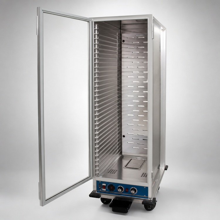 Product image #4 for BK Resources Mobile Non-Insulated Full-Size Proofer/Heater Cabinet, 35 Pan Capacity