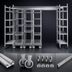 Thumbnail image #3 for MetroMax Q Top-Track 18-Inch Wide Mobile Shelving Unit Kit