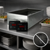 Thumbnail image #3 for CookTek SinAqua Rectangular Waterless Drop-In Induction Hot Food Well, 6-Inch Deep, 3-Sensor, 100-120V