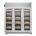 Thumbnail image #3 for Traulsen Spec-Line Three-Section Reach-In Heated Holding Cabinet with Full-Height Glass Doors, Standard Depth, Stainless Steel