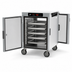 Thumbnail image #3 for Metro HotBlox™ Wide 8-Pan Mobile Pass-Thru Insulated Holding Cabinet, Digital Touchscreen, Solid/Solid Doors, 120V