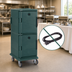 Thumbnail image #4 for Cambro Ultra Camcart Front-Loading Double-Compartment Insulated Food Pan Carrier