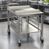 Thumbnail image #2 for Alto-Shaam Stainless Steel Equipment Stand with Casters, Side Racks, and Lower Shelf