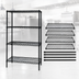 Thumbnail image #3 for Quantum 4-Shelf Black Epoxy Wire Shelving Starter Kit, 54