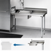 Thumbnail image #3 for Eagle Group Straight Soiled Dishtable with Pre-Rinse Sink, 48 x 30 Inches, Right-to-Left Operation