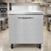 Thumbnail image #3 for Continental Refrigerator 32-Inch One-Section Worktop Freezer with 5-1/2-Inch Backsplash, Rear-Mounted Self-Contained R290 Refrigeration