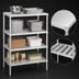 Thumbnail image #3 for Channel Manufacturing SA2036 Solid Aluminum Adjustable Shelf, 36 Inch x 20 Inch, 500 lb. Capacity
