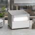Thumbnail image #3 for Vollrath Countertop Stainless Steel Napkin Dispenser with Chrome-Plated Faceplate