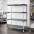 Thumbnail image #3 for MetroMax 4 Add-On All-Polymer Open Grid Shelving Unit, 30W x 24D x 74H