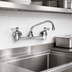 Thumbnail image #3 for Fisher Wall Mount Faucet with 12-Inch Swing Spout and 8-Inch Adjustable Centers