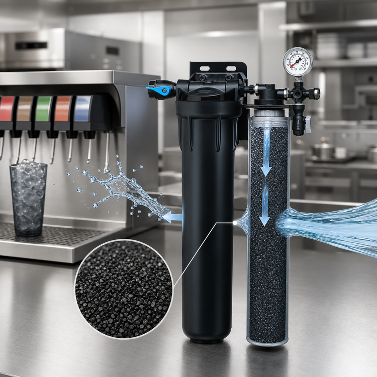 Product image #3 for Everpure Coldrink 1-7CLM+ High-Capacity Fountain Chloramines Reduction Filtration System