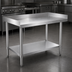 Thumbnail image #3 for KoolMore 36-Inch x 30-Inch 16-Gauge Stainless Steel Equipment Stand with Adjustable Galvanized Undershelf