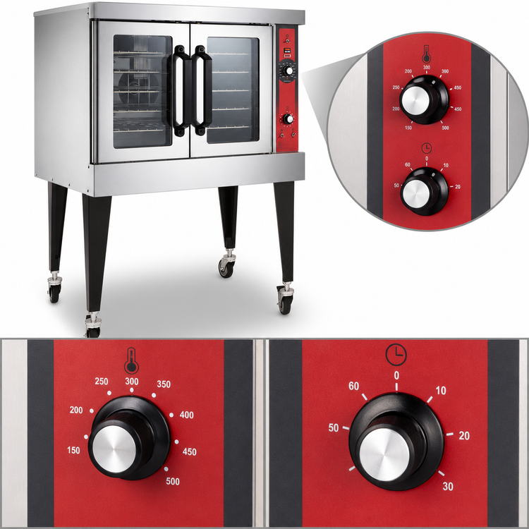 Product image #3 for Vulcan VC4GD-QS-PLATINUM Full-Size Single Deck Gas Convection Oven