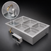 Thumbnail image #3 for Hatco Drop-In Insulated Modular/Ganged Heated Well with Auto-Fill, Drains, and 3 Full-Size Pan Capacity