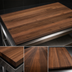 Thumbnail image #3 for John Boos American Black Walnut Full-Length Edge Grain Kitchen Countertop, 108 x 42 x 1-1/2 Inch, Varnique Finish