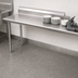 Thumbnail image #3 for Eagle Group CDTL-84-16/3 Straight Clean Dishtable, 84 x 30 Inches, Right-to-Left, 16/304 Stainless Steel Top