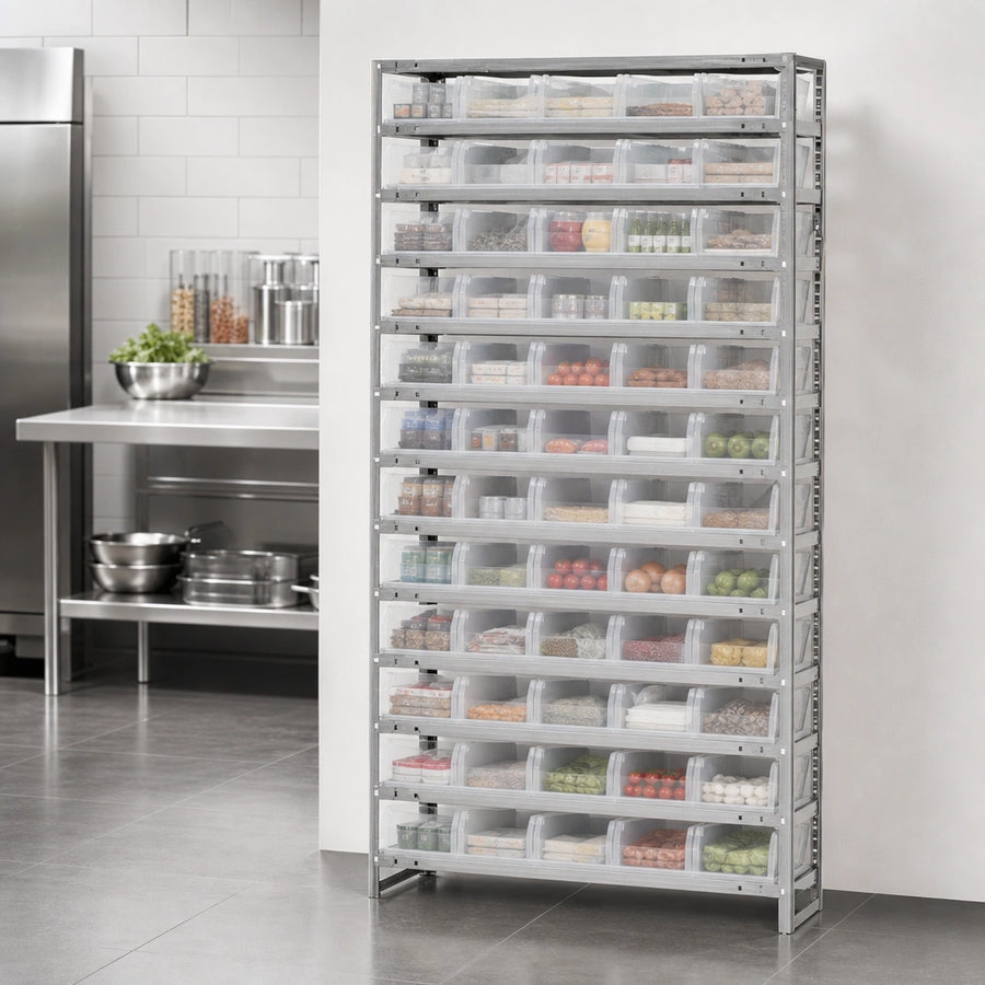 13 Shelves Included