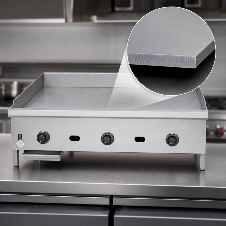 1" Thick Smooth Steel Plate