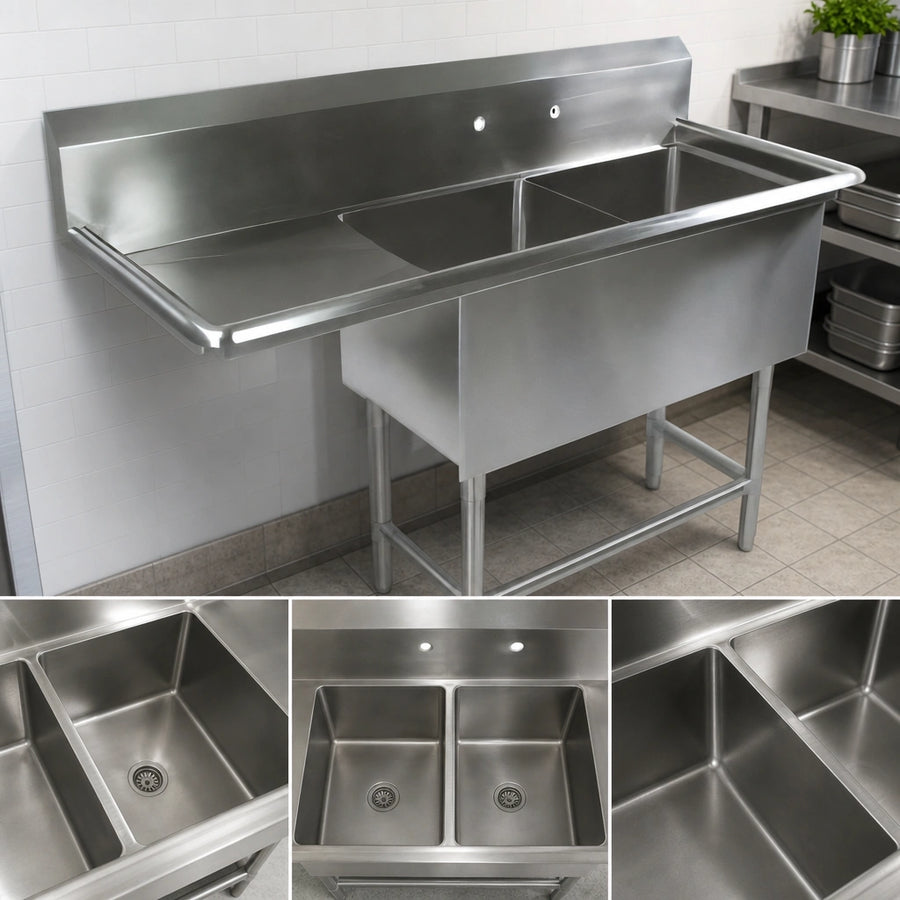 Two-Compartment Sink Design