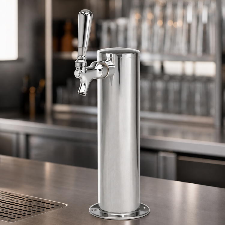 Product image #3 for Micro Matic 3-Inch Air-Cooled SpinStop Single-Faucet Beer Column