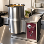 Thumbnail image #3 for Southbend (Middleby) Southbend Steam KECTC-12 Electric Countertop Tilting Kettle, 12 Gallon, 2/3 Jacket, Hand-Crank Tilt, 316 Stainless Steel Liner