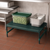 Thumbnail image #3 for QuadPLUS Stationary Dunnage Rack with Louvered Polypropylene Mat, 30 x 18 x 14 Inches, 1000 lb Capacity