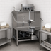 Thumbnail image #3 for American Dish Service 5CD-RF Corner Double Rack Low-Temp Chemical Sanitizing Door-Type Dishwasher