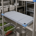 Thumbnail image #3 for Quantum Millenia 60-Inch x 18-Inch Gray Solid Polymer Shelf