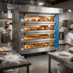 Thumbnail image #3 for American Baking Systems ABSEDO-384 Four-Deck Electric Stone Hearth Oven