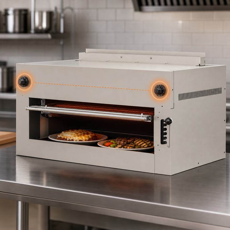 Product image #3 for Vulcan 36-Inch Electric Salamander Broiler, 208V, 3-Phase, Field Convertible to 1-Phase