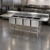 Thumbnail image #3 for Spec-Master FN2072-4-36R-14/3 Four-Compartment Stainless Steel Commercial Sink with 36