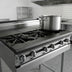 Thumbnail image #2 for Titan JMRH-4ST 48 Inch Heavy Duty Modular Gas Range with 4 Open Burners and 4 Hot Tops