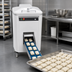 Thumbnail image #3 for Univex AQD40 Automatic Floor Model Square Dough Divider, 2.82-17.6 oz, 4,800 Pieces/Hour