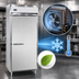 Thumbnail image #3 for Continental Refrigerator D1FXSNSA Designer Line 1-Section Extra-Wide Shallow Depth Reach-In Freezer