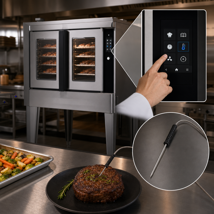 Product image #3 for Blodgett DFG-200-ES Base Gas Convection Oven, Single-Deck, Full-Size Bakery Depth, 5-Pan Capacity